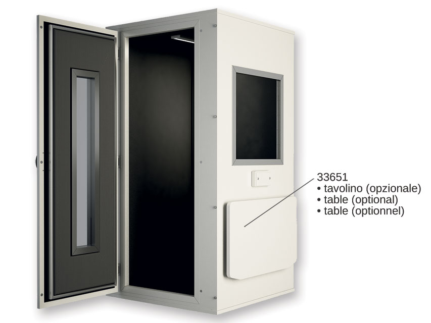 PRO 28 AUDIOMETRISKĀ KABĪNE 96X96X197 CM