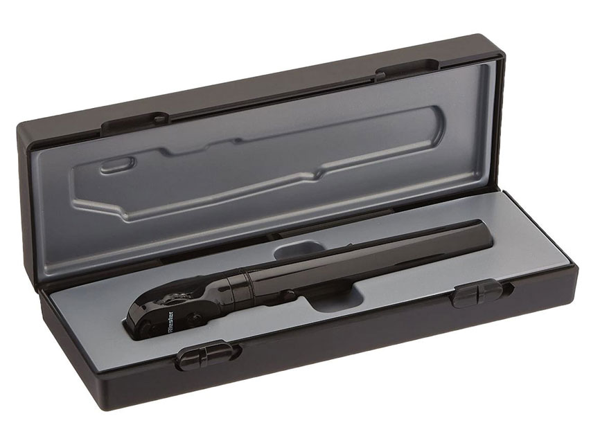 E-SCOPE F.O. OPHTHALMOSCOPE - LED 3.7V - BLACK IN RIGID CASE