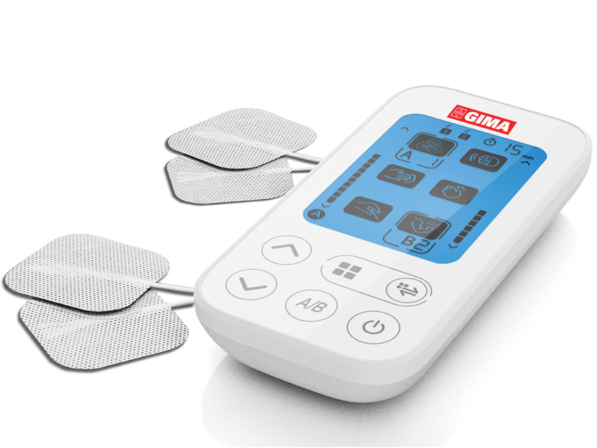 KURA TENS - 2 CHANNELS - 6 PROGRAMMES GB,FR,ES,PT,DE,NL,PL,CZ,SE,ARABIC