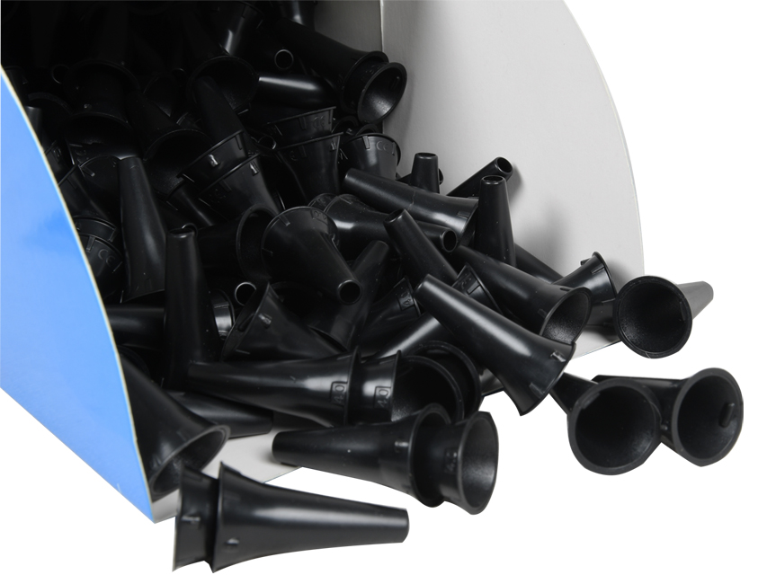 AUSU SPOGUĻI 4 MM, MELNI, N250