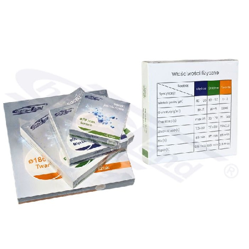 FILTRPAPĪRI APAĻIE 110 MM DIAM. MĪKSTI 80 G/M² N100