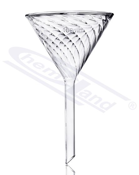 LABORATORIJAS PILTUVE STIKLA ĀTRAI FILTRĒŠANAI AR RIEVĀM CHEMLAND