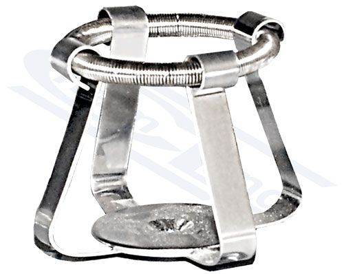 FIKSĀCIJAS KLIPS FLAKONAM..0500 ML ZILĀM LĪNIJĀM