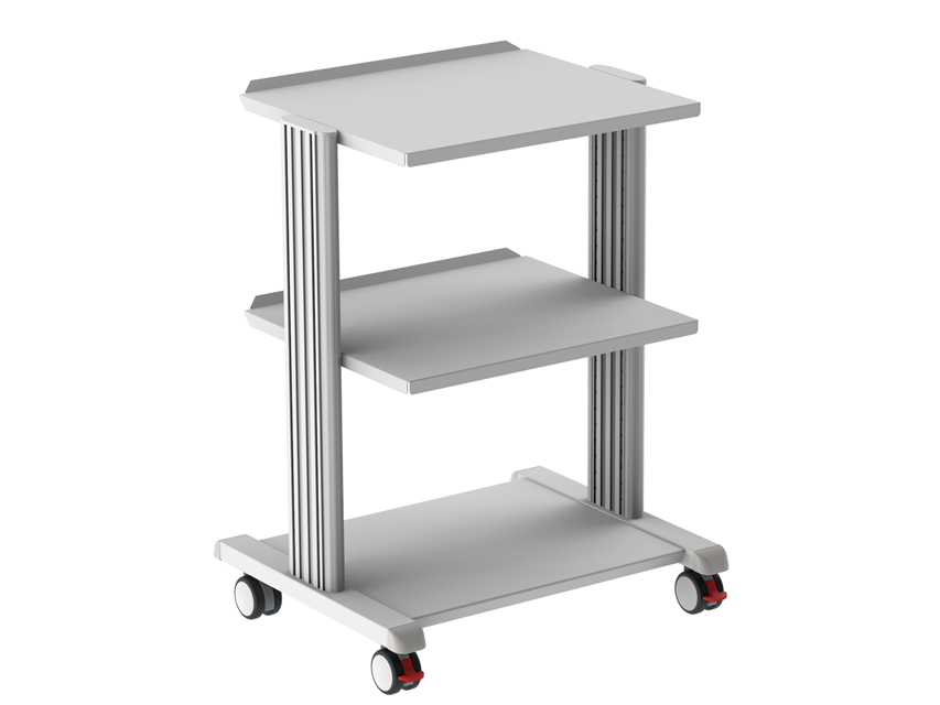SMART CART 2 plaukti 50x42 cm un pamatne N1