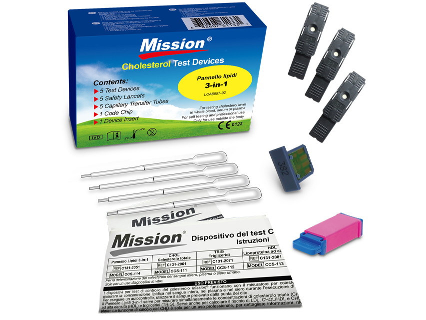 3 vienā lipīdu paneļa tests + kapilārie trauciņi priekš 23932