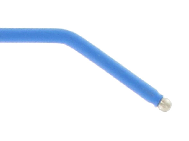 Bumbveida elektroda, 45° leņķī