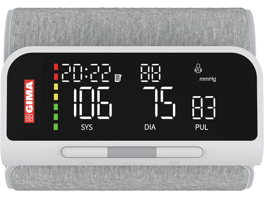 GIMA WRAP asinsspiediena mērītājs GB,FR,IT,ES,PT,DE,NL,SE,PL,HU,RO,GR