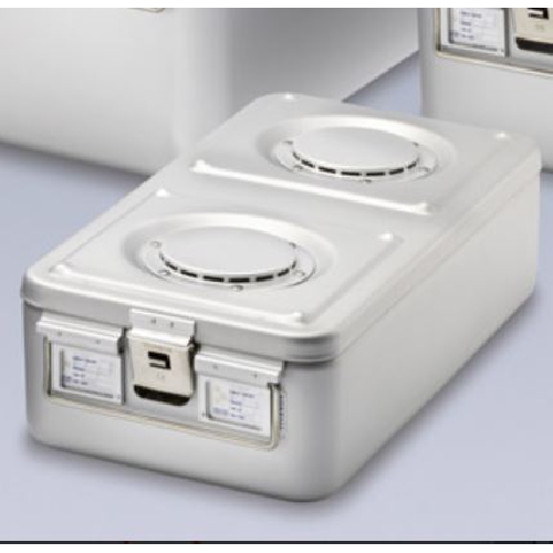 Alumīnija konteineri ar 1 vārstu 30x27x11 pelēks