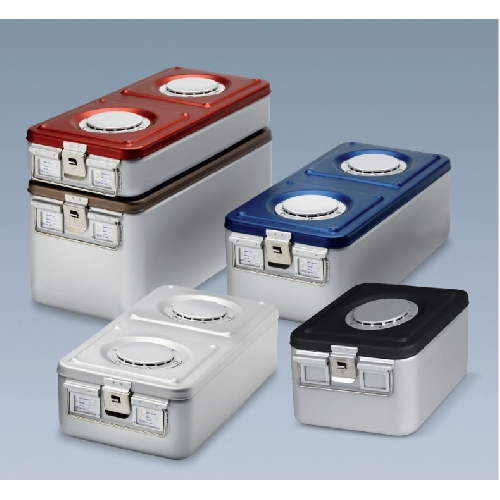 Alumīnija konteineris ar 1 vārstu 30x27x11 zaļš