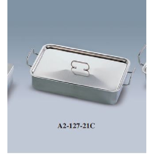 Instrumentu trauks ar vāku un rokturiem 240x160 mm