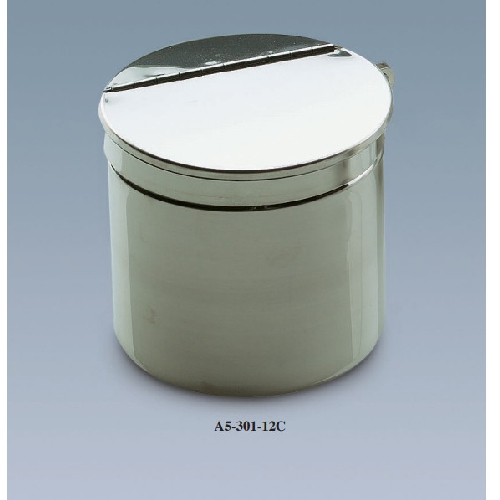 Nerūsējošā tērauda uzglabāšanas burka Ø 100x100 h mm