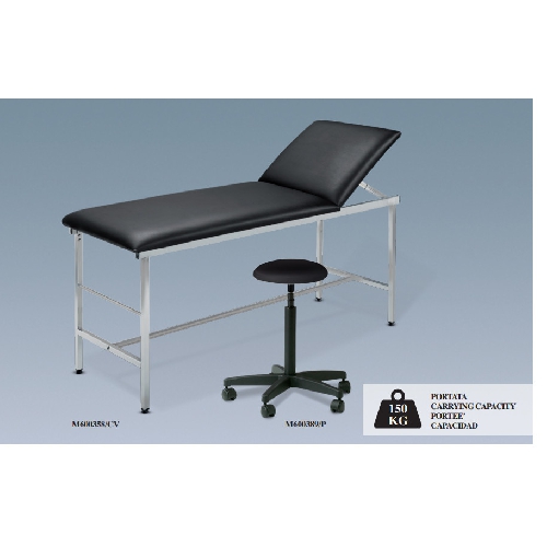 Izmeklēšanas kušete 2-sekciju 177 x 60 x 75 h cm