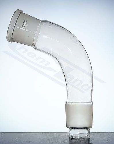 uztvērēja adapteris vienkāršais līkums ligzda 29/32, konuss 29/32 CHEMLAND