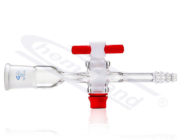 aizbīdnis - ligzda 29/32 aizbīdnis PTFE savienojums taisns GLASSCO