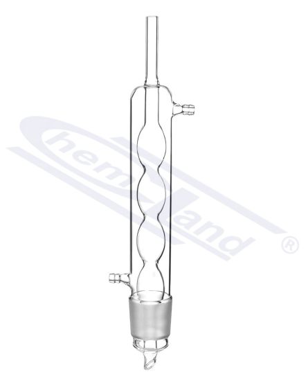 aparāts pēc Soksleta - daļa - kondensators ar iekšējo spuldzes sekciju 200 mm