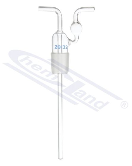 gāzes mazgāšanas pudele, Drechsel -HEAD 250 NS 29/32 CHEMLAND