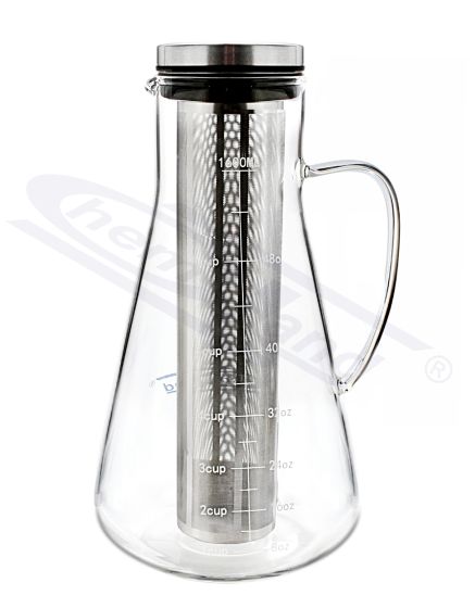 Erlenmayer konusveida kolba ar platu muti 01600 ml CHEMLAND