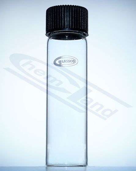 Mēģenes ar plakanu dibenu un skrūvējamu vāciņu 40ml 25x145mm