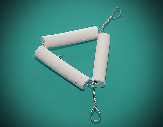 trīsstūris kausēšanas katliem 50x50 porcelāna caurulei līdz 900 oC