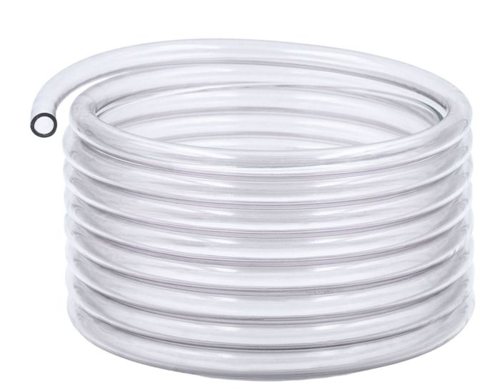 caurules PVC caurspīdīgs iekšējais diametrs. 05 ārējā 08