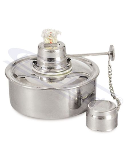 Alkohola lampa nerūsējošais tērauds 18-8 85x65 mm Chemland