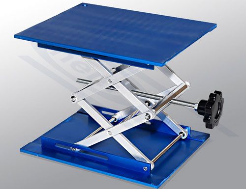 laboratorijas domkrats alumīnija tips CHEMLAND 200 x 200