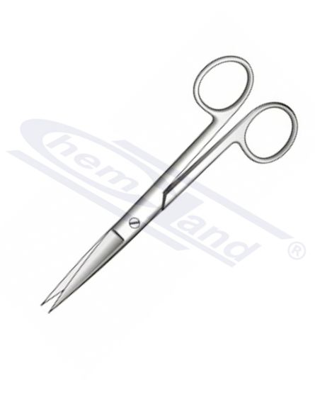 Pārziešanas šķēres asiem galiem S.S. garums 145 mm