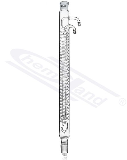 kondensators atbilstoši Dimroth garumam 400mm 2x 29/32 stikla savienotājs