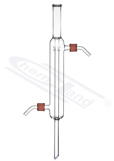 kondensators pēc Liebiga bez ligzdas ar PP savienotāju 600mm