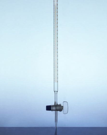 Birete ar taisnu aizbāzni stikla brūna graduācija cl.B 010ml