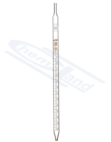 CHEMLAND NEW LINE multimērīšanas pipete 00,5 cl B, sk. Brown