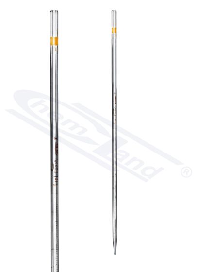 daudzfunkcionāla mērīšanas pipete sk. B 1,0ml, 0 uz augšas, CHEMLAND, brūna, B 1,0ml, CHEMLAND