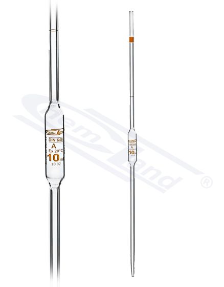 CHEMLAND NEW LINE 025 cl.A cert.series pipete, sk. Brūna