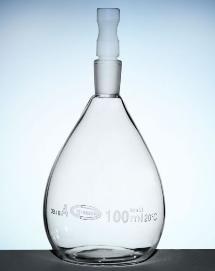 piknometrs A klases 025 ml GLASSCO bez partijas sertifikāta