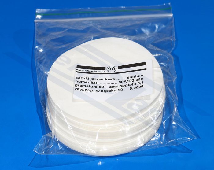 kvalitatīvs filtrpapīrs vidējais CHEMLAND 055