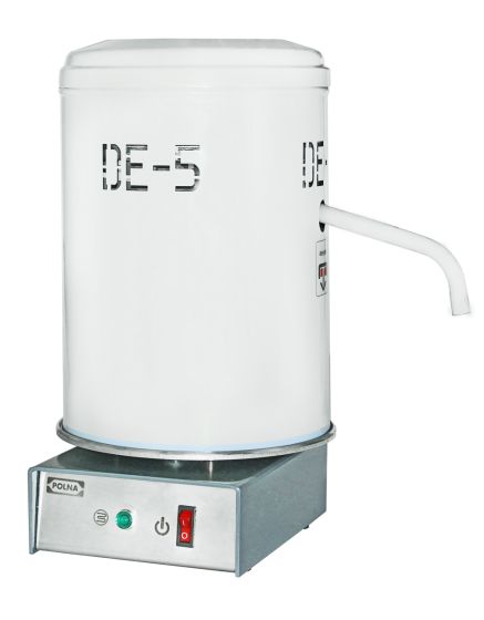 Destilators DE 5 - efektivitāte aptuveni 4 dm3/h - barošanas avots 230 V