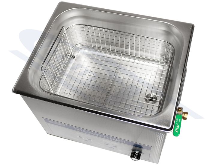 Ultraskaņas tīrītājs ar sildīšanu, 10L, ultraskaņas jauda 96240W, taimeris 0-30min, temperatūra 20-80oC