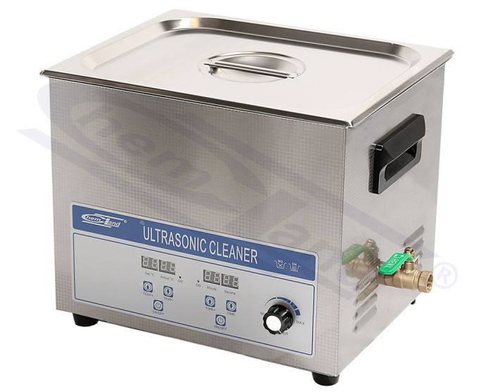 ultraskaņas tīrītājs ar sildīšanu, 15L, ultraskaņas jauda 144360W, taimeris 0-30min, temperatūra 20-80oC