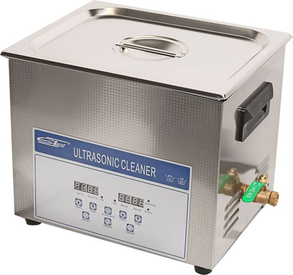 ultraskaņas tīrītājs ar sildīšanu, 6,5L, taimeris 0-30min, temp. RT-80oC, LCD displejs, frekvence 40KHz, ultraskaņas jauda 180W.