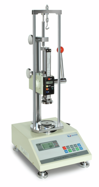 Spring tester - electronic, one column